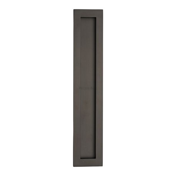 C1855 300-MB • 300 x 58mm • Matt Bronze • Heritage Brass Glue & Pin Fix Rectangular Flush Pull