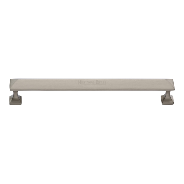 C2231 203-SN  203 x 220 x 35mm  Satin Nickel  Heritage Brass Pyramid Cabinet Pull Handle