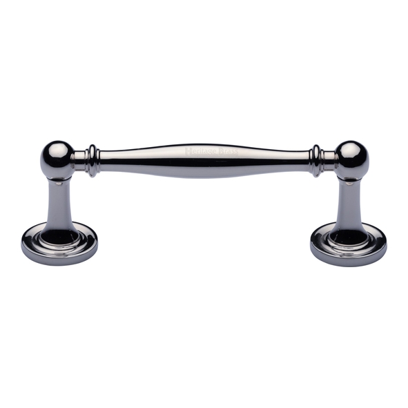 C2533 96-PC  096 x 121 x 38mm  Polished Chrome  Heritage Brass Elegant Cabinet Pull Handle