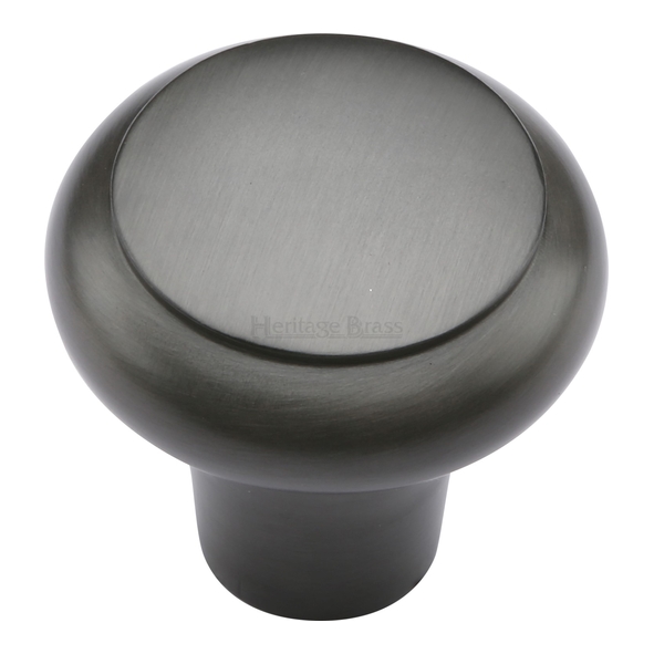 C3990 32-MB  32 x 14 x 30mm  Matt Bronze  Heritage Brass Flat Faced Bun Cabinet Knob