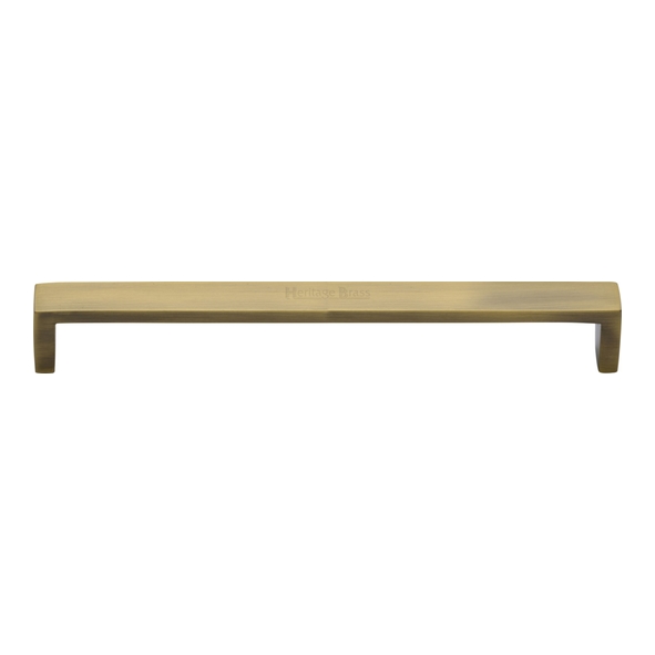 C4520 192-AT  192 x 200 x 28mm  Antique Brass  Heritage Brass Wide Metro Cabinet Pull Handle