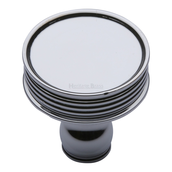 C4547-PC • 32 x 12 x 32mm • Polished Chrome • Heritage Brass Venetian Cabinet Knob