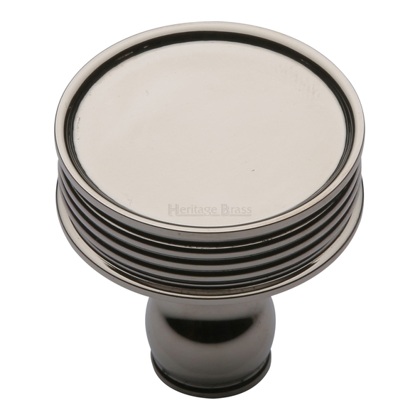 C4547-PNF • 32 x 12 x 32mm • Polished Nickel • Heritage Brass Venetian Cabinet Knob