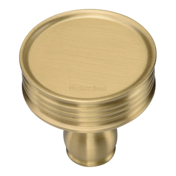 C4547-SB • 32 x 12 x 32mm • Satin Brass • Heritage Brass Venetian Cabinet Knob