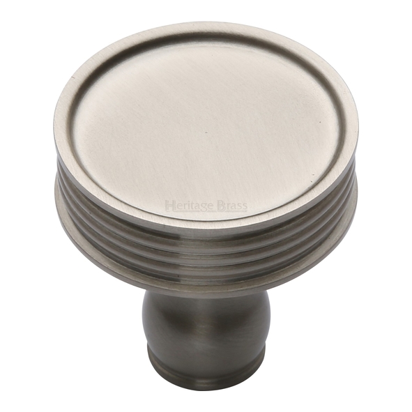 C4547-SN  32 x 12 x 32mm  Satin Nickel  Heritage Brass Venetian Cabinet Knob