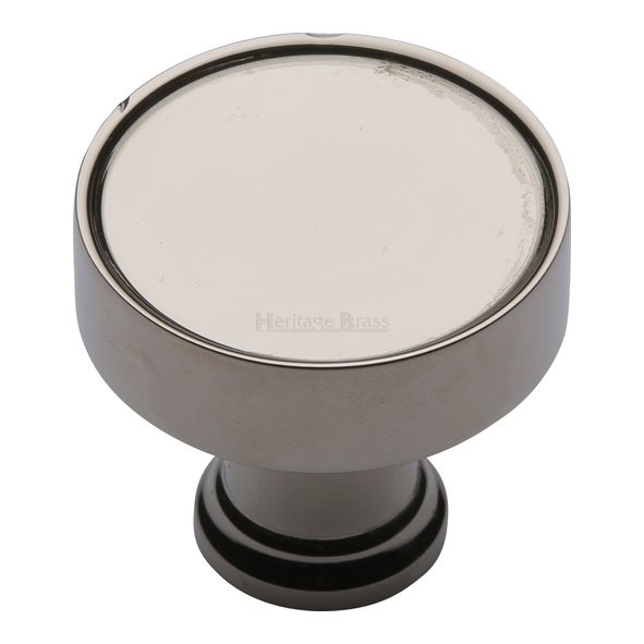 C4549-PNF • 32 x 16 x 29mm • Polished Nickel • Heritage Brass Florence Cabinet Knob