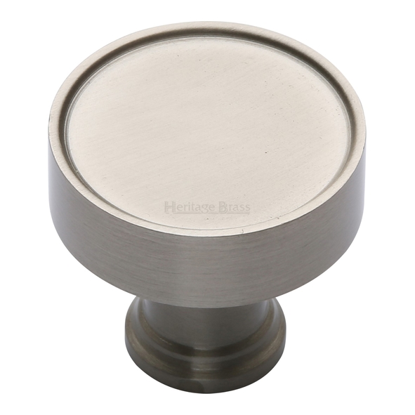 C4549-SN  32 x 16 x 29mm  Satin Nickel  Heritage Brass Florence Cabinet Knob