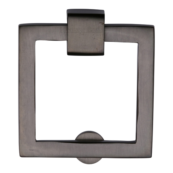 C6311-MB • 50 x 50mm • Matt Bronze • Heritage Brass Modern Square Cabinet Drop Handle