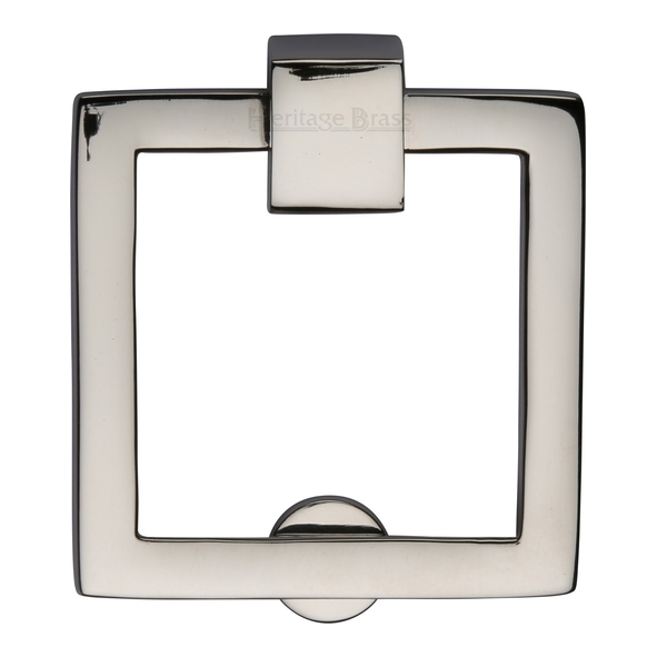 C6311-PNF • 50 x 50mm • Polished Nickel • Heritage Brass Modern Square Cabinet Drop Handle