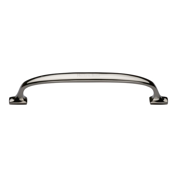 C7213 160-PNF  160 x 184 x 35mm  Polished Nickel  Heritage Brass Durham Cabinet Pull Handle