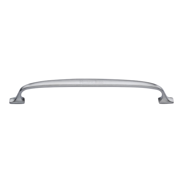 C7213 203-SC  203 x 228 x 34mm  Satin Chrome  Heritage Brass Durham Cabinet Pull Handle