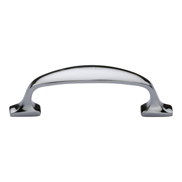 C7213 76-PC  076 x 099 x 31mm  Polished Chrome  Heritage Brass Durham Cabinet Pull Handle
