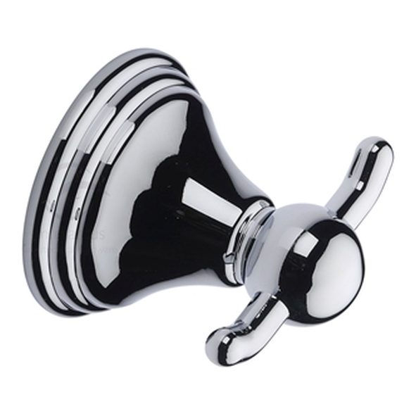 CAM-HOOK-PC � Polished Chrome � Heritage Brass Cambridge Wall Mounted Hook