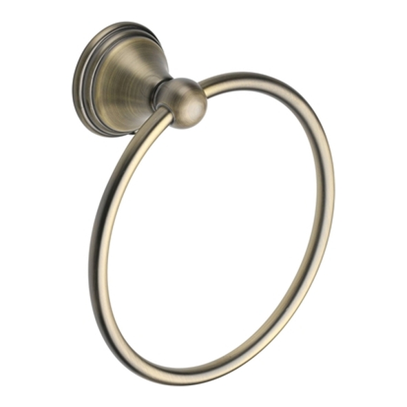 CAM-RING-MA � Matt Antique � Heritage Brass Cambridge Wall Mounted Towel Ring