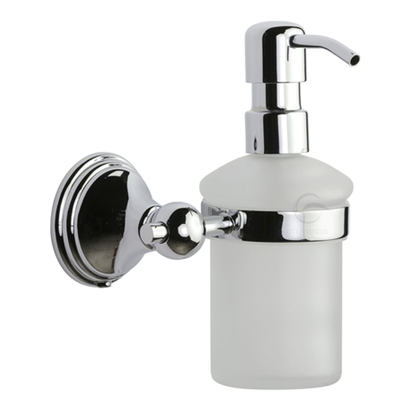 CAM-SOAP-PC � Polished Chrome � Heritage Brass Cambridge Soap Dispenser With Pump