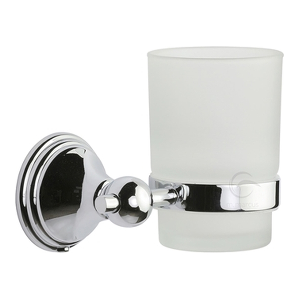 CAM-TUMBLER-PC � Polished Chrome � Heritage Brass Cambridge Toothbrush Holder