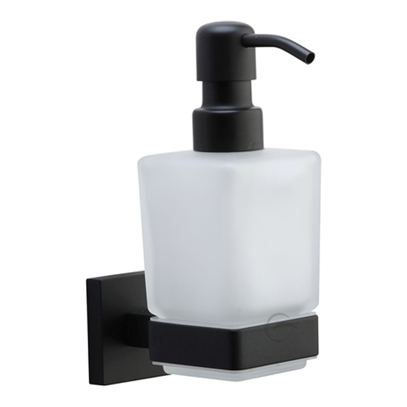CHE-SOAP-BLK � Matt Black � Heritage Brass Chelsea Soap Dispenser With Pump