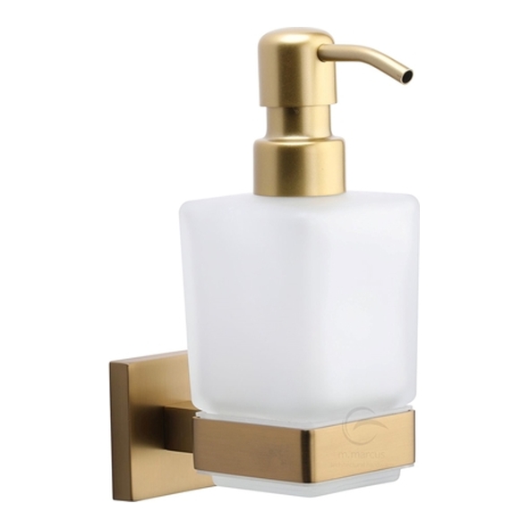 CHE-SOAP-SB � Satin Brass � Heritage Brass Chelsea Soap Dispenser With Pump