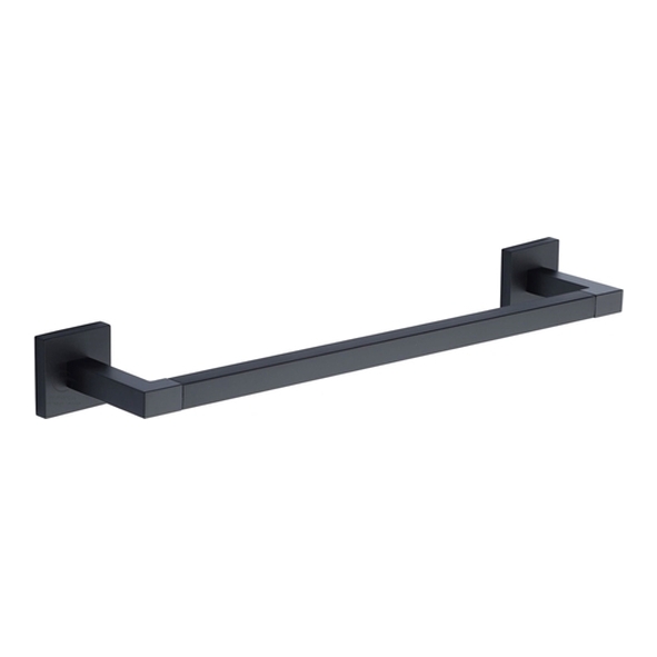 CHE-TOWEL-45-BLK � Matt Black � Heritage Brass Chelsea 450mm Towel Rail