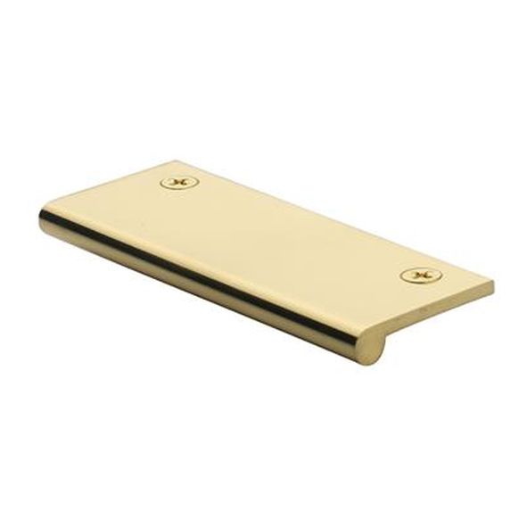 EP100-38-PB • 100 x-38 x 3.0mm • Polished Brass • Heritage Brass Straight Heavy Finger Pull