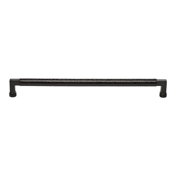 HAM0312-320-MB � 320 x 336 x 40mm � Matt Bronze � Heritage Brass Bauhaus Hammered Cabinet Pull Handle