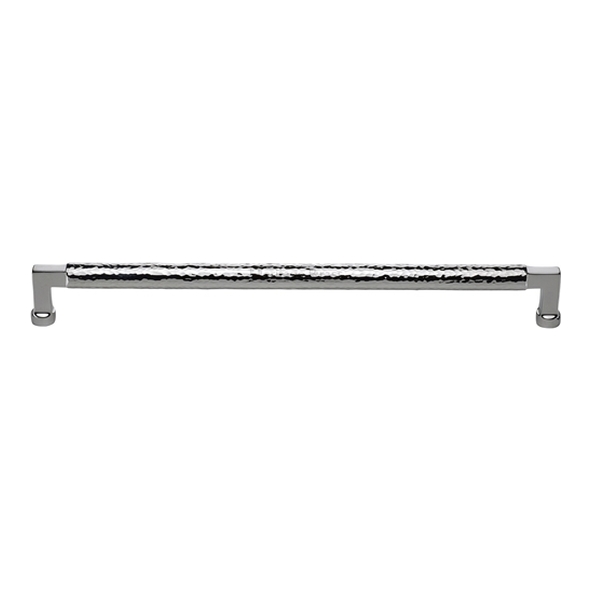 HAM0312-320-PC � 320 x 336 x 40mm � Polished Chrome � Heritage Brass Bauhaus Hammered Cabinet Pull Handle