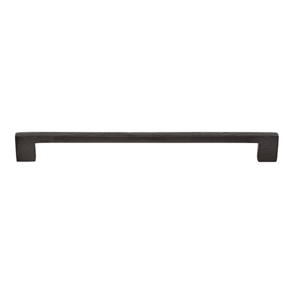 HAM0337-256-MB � 256 x 276 x 30mm � Matt Bronze � Heritage Brass Metro Hammered Cabinet Pull Handle