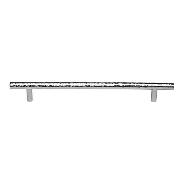 HAM0361-203-PC � 203 x 267 x 32mm � Polished Chrome � Heritage Brass Pedestal Hammered 11mm � Cabinet Pull Handle