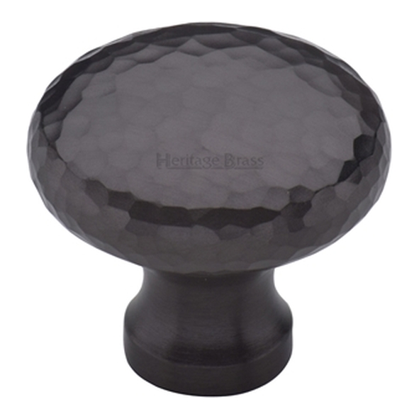 HAM113-32-MB � 32 x 15 x 29mm � Matt Bronze � Heritage Brass Bun Cabinet Knob