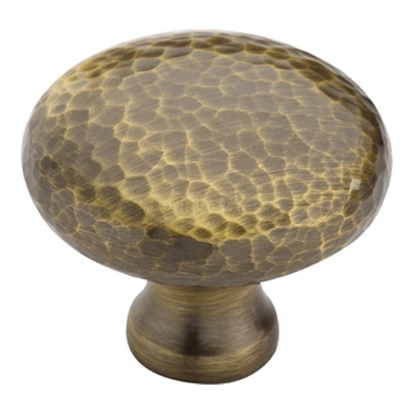 HAM113-38-AT � 38 x 16 x 32mm � Antique Brass � Heritage Brass Bun Cabinet Knob