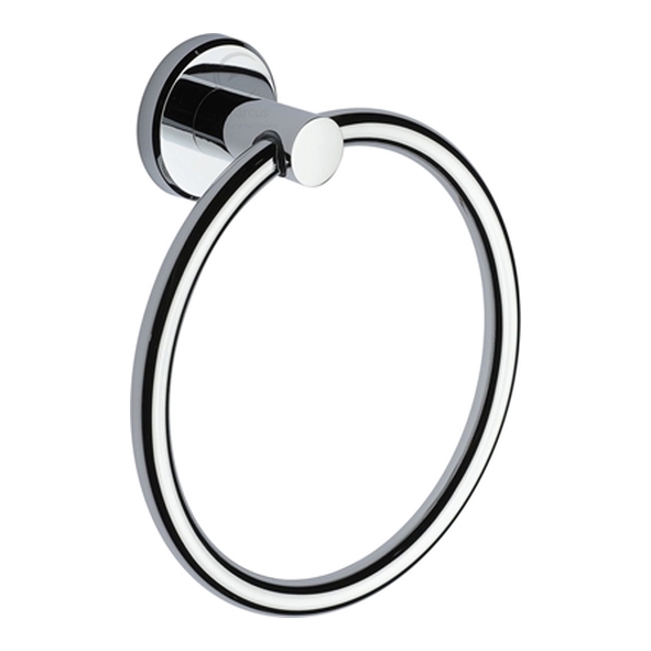 OXF-RING-PC � Polished Chrome � Heritage Brass Oxford Wall Mounted Towel Ring