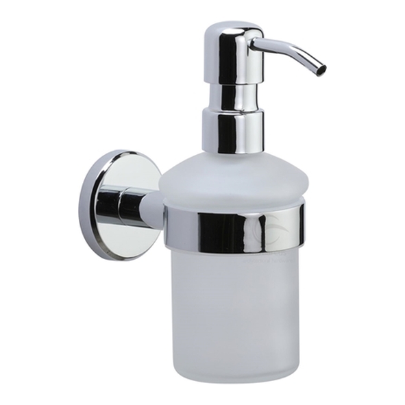 OXF-SOAP-PC � Polished Chrome � Heritage Brass Oxford Soap Dispenser With Pump