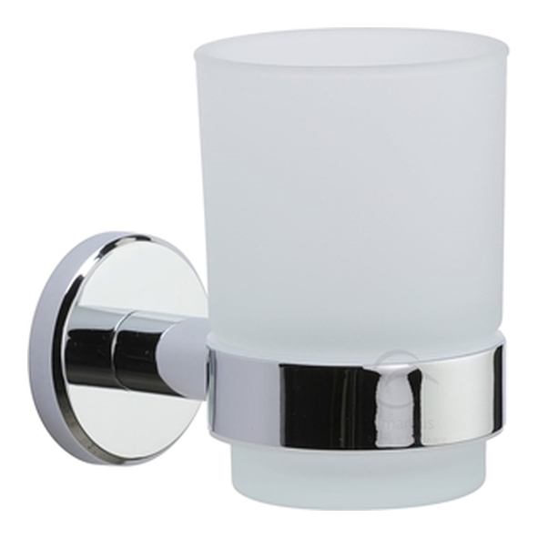 OXF-TUMBLER-PC � Polished Chrome � Heritage Brass Oxford Toothbrush Holder