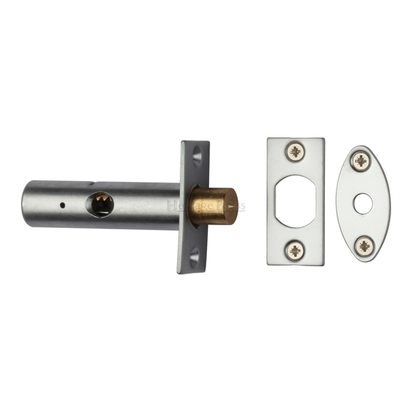 RB7-SC • Satin Chrome • Heritage Brass Door Security Bolts