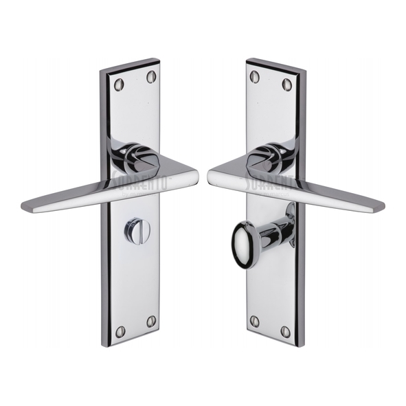 SC-3430-PC • Bathroom [57mm] • Polished Chrome • Sorrento Swift Levers On Backplates