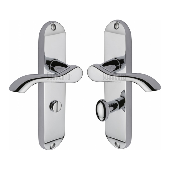 SC-7330-PC • Bathroom [57mm] • Polished Chrome • Sorrento Aurora Levers On Backplates