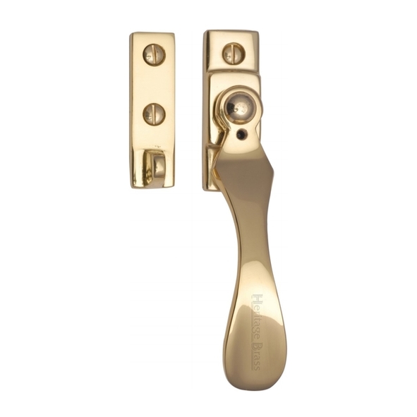 V1005  Polished Brass  Carlisle Brass Wedge Pattern Casement Fastener