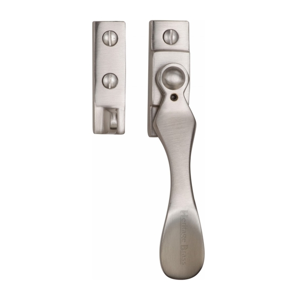 V1005-SN • Satin Nickel • Heritage Brass Wedge Pattern Casement Fastener