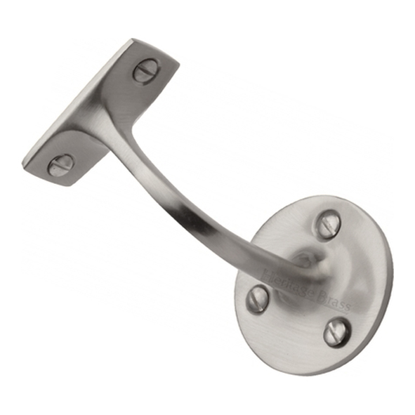 V1030 64-SC • 064mm • Satin Chrome • Heritage Brass Medium Duty Brass Handrail Bracket