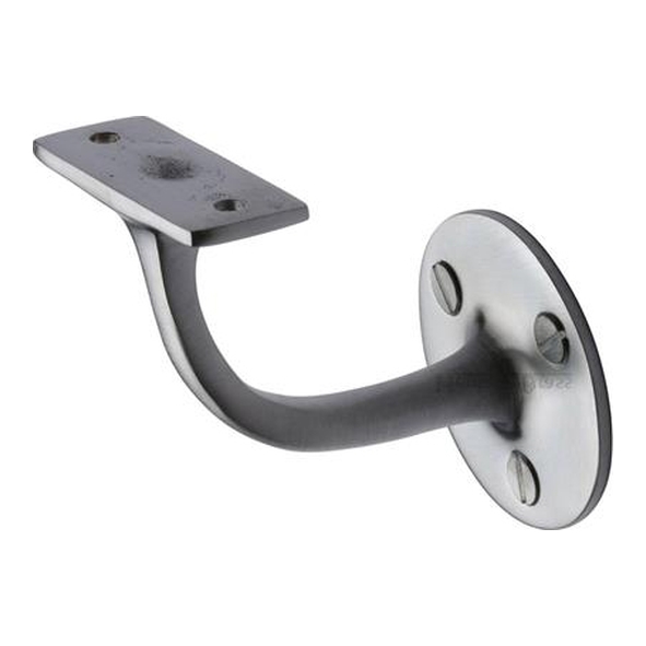 V1030 76-SC • 076mm • Satin Chrome • Heritage Brass Medium Duty Brass Handrail Bracket