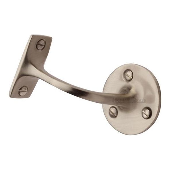 V1030 76-SN • 076mm • Satin Nickel • Heritage Brass Medium Duty Brass Handrail Bracket