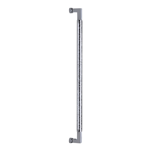 V1317-330-PC � 330mm � Polished Chrome � Heritage Brass Bauhaus Hammered Pull Handle