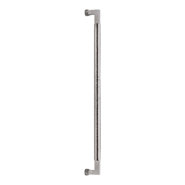 V1317-483-SN � 483mm � Satin Nickel � Heritage Brass Bauhaus Hammered Pull Handle