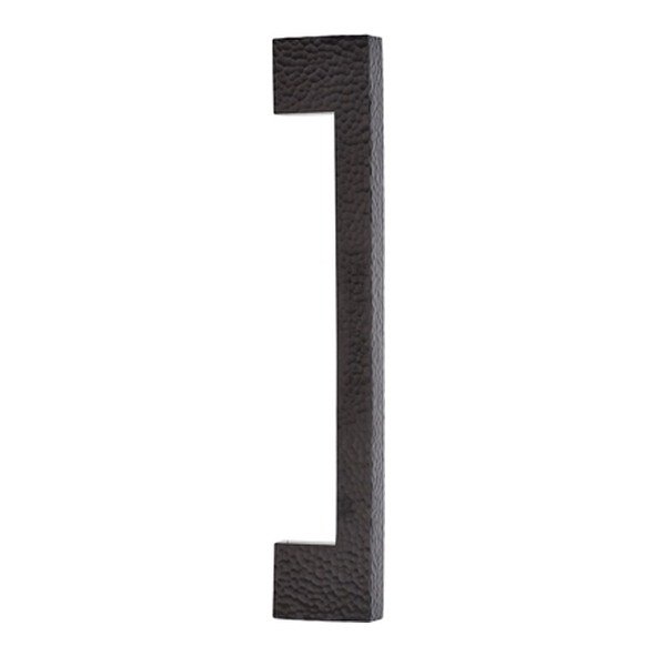 V1395-305-MB � 305mm � Matt Bronze � Heritage Brass Metro Hammered Pull Handle