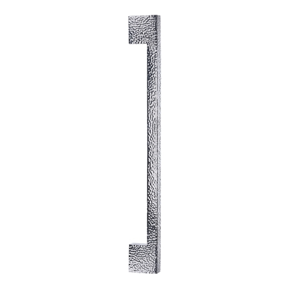V1395-457-PC � 457mm � Polished Chrome � Heritage Brass Metro Hammered Pull Handle