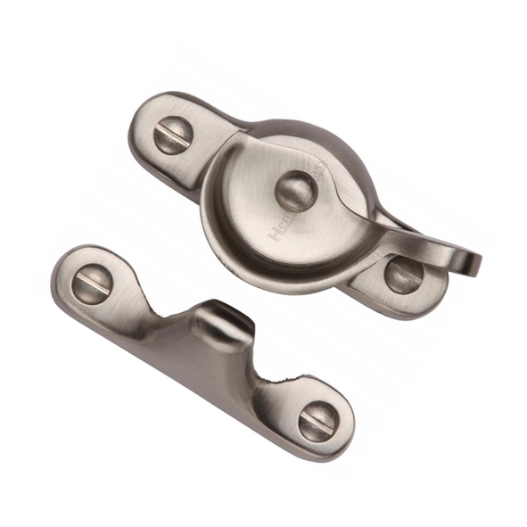 V2060-SN  Non-Locking  Satin Nickel  Heritage Brass Fitch Sash Fastener