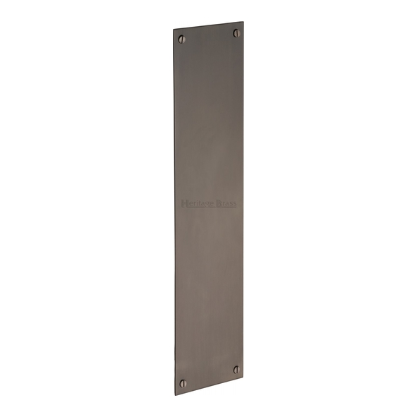 V740 305-MB • 305 x 076mm • Matt Bronze • Heritage Brass Rectangular Finger Plate