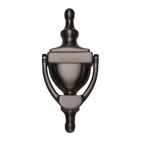 V910 152-MB • 152mm • Matt Bronze • Heritage Brass Urn Pattern Door Knocker