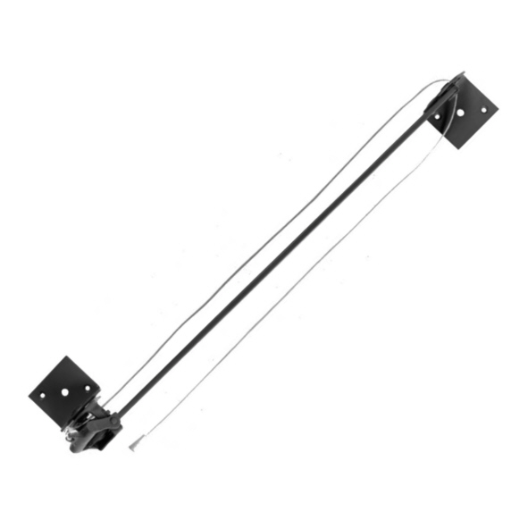 1011-BL  Black  Narrow Lintel Garage Door Holder