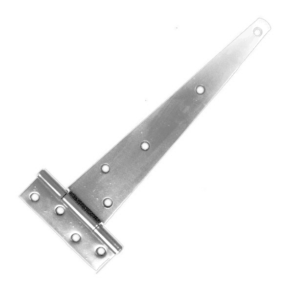 119-100-GA  100mm  Galvanised [Up to 300mm wide leaf]  Weighty Steel Tee Hinges